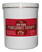 body scrub pomegranate